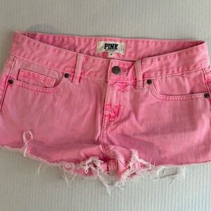 PINK by Victoria Secrets pink jeans shorts